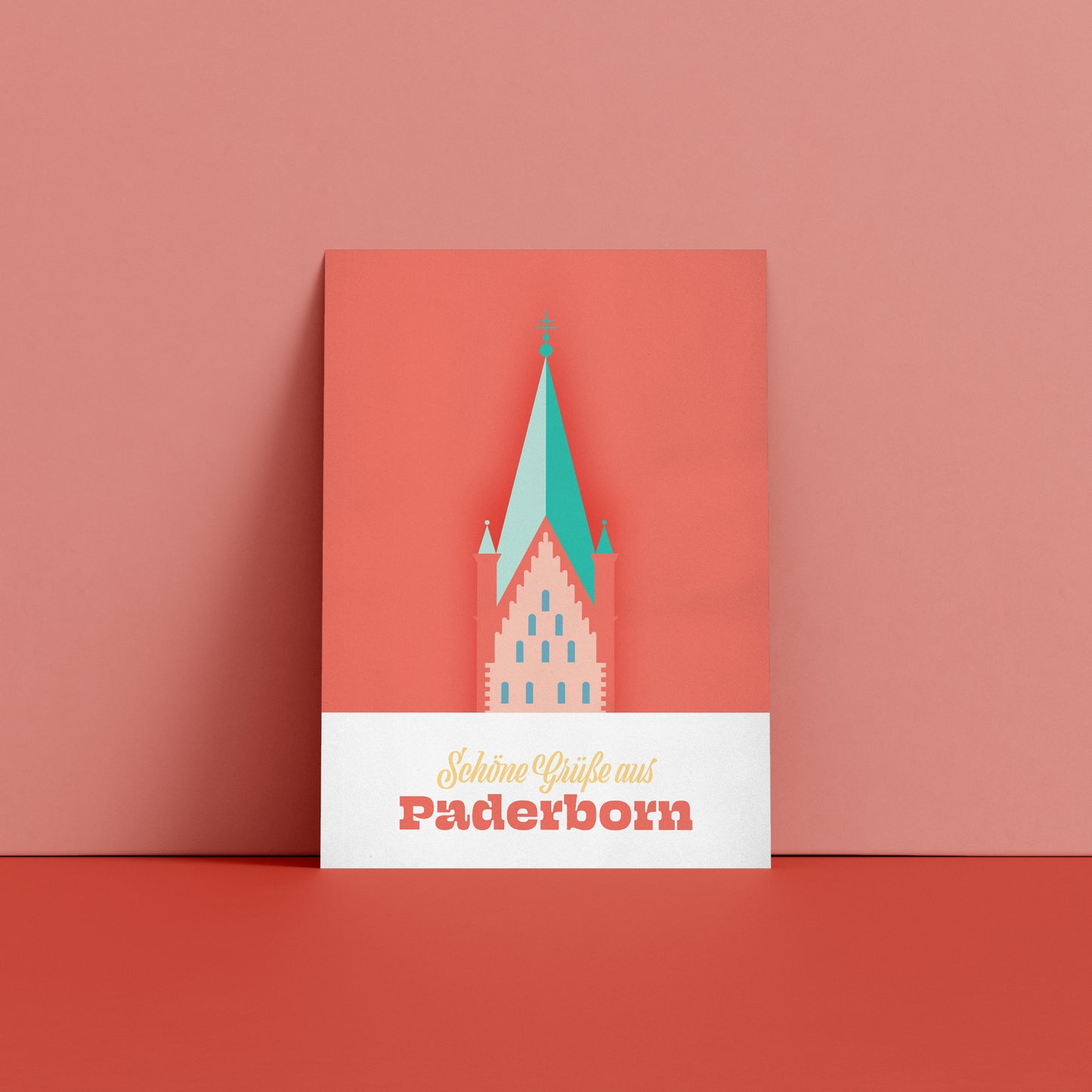 Postkarte "Schöne Grüße aus Paderborn"