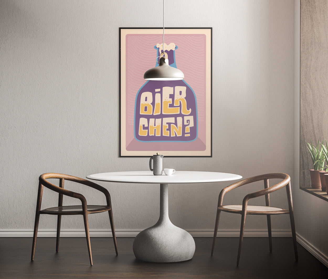Poster "Bierchen"
