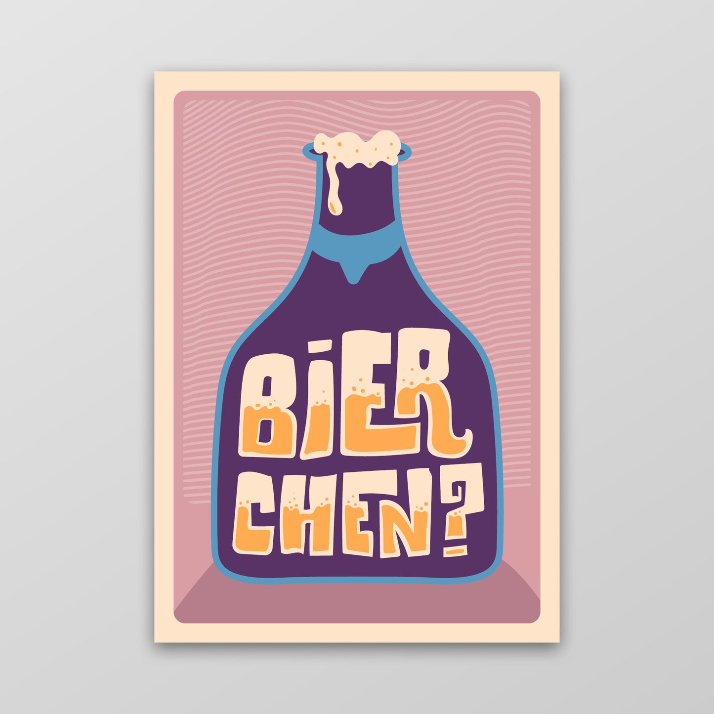Poster "Bierchen"