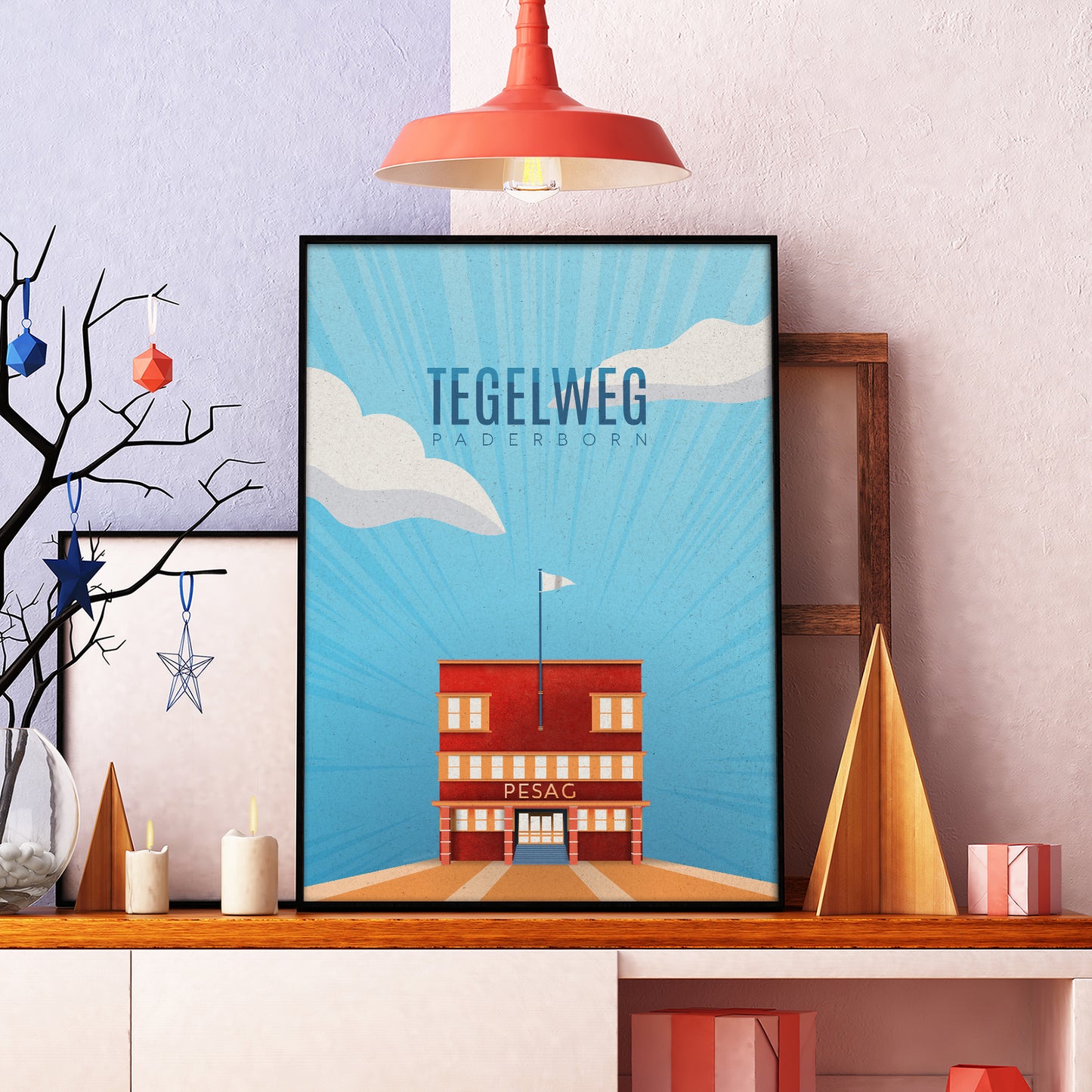 Poster "Tegelweg Paderborn"