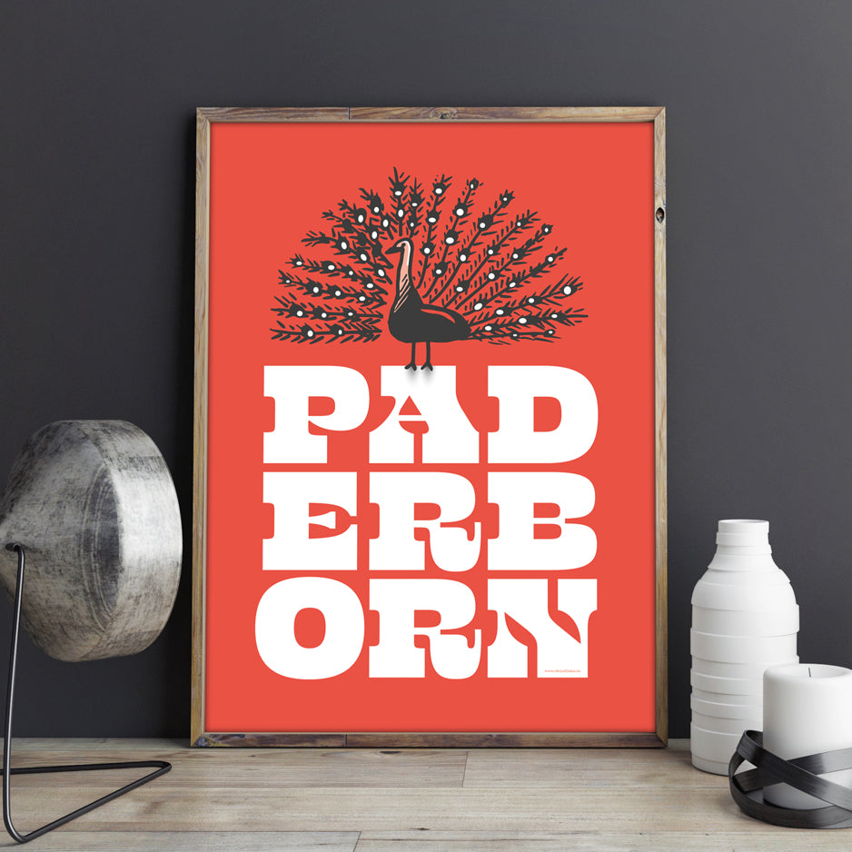 Poster "Pader-Pfau"