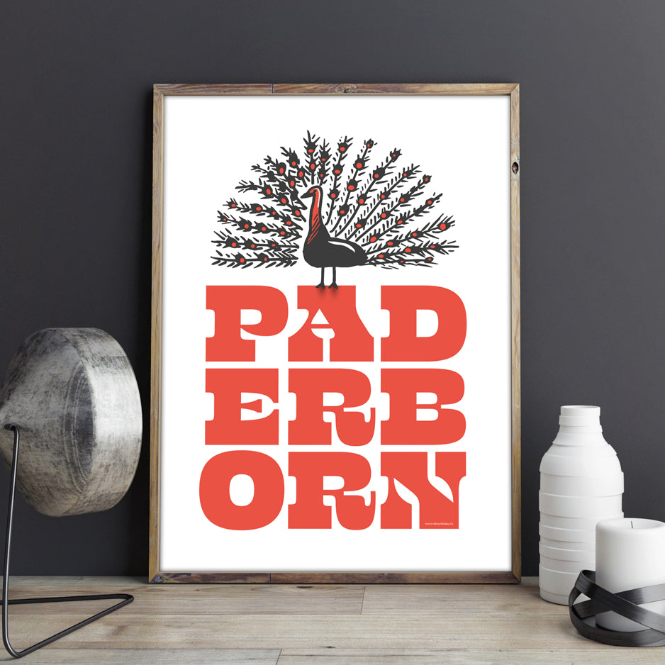 Poster "Pader-Pfau"