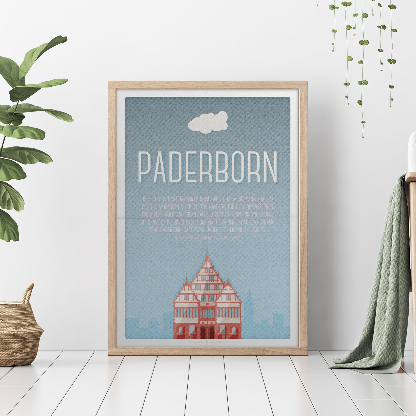 Poster "Historisches Rathaus Paderborn"