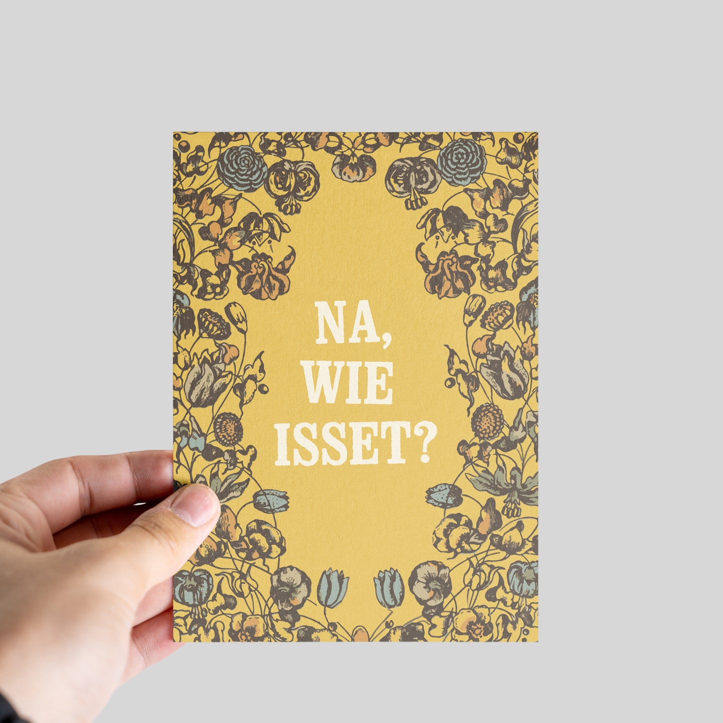 Postkarte "Westfälischer Smalltalk"