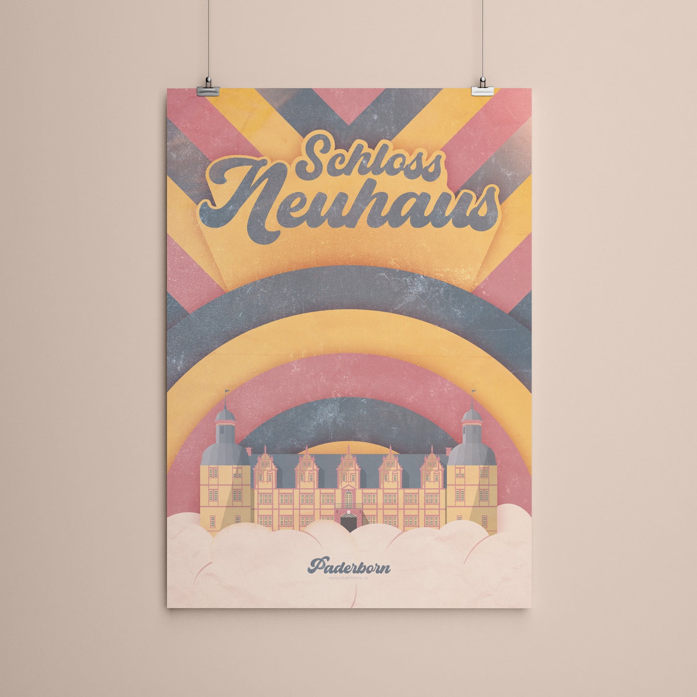 Poster "Schloß Neuhaus"