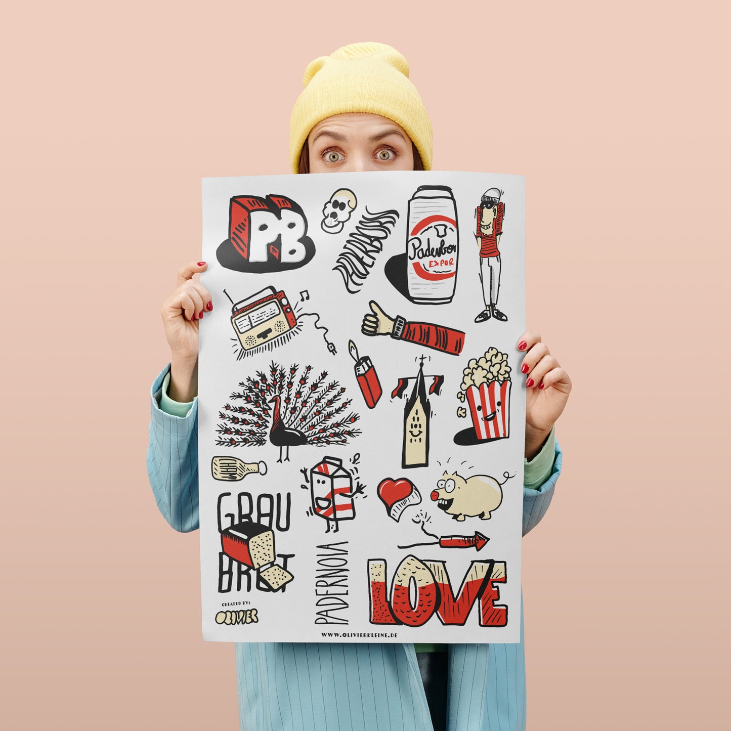 Poster "Scribbleborn"