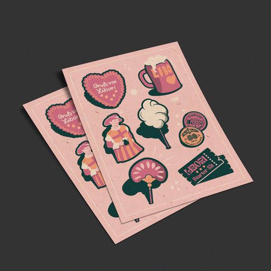 Stickerbogen "Libori Starter-Kit"