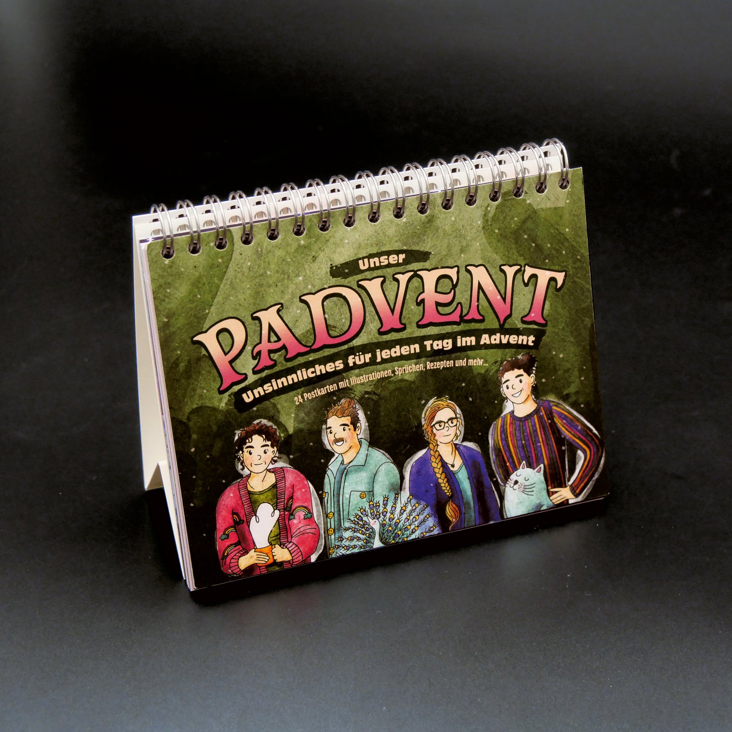 "Padvent" Postkarten-Kalender